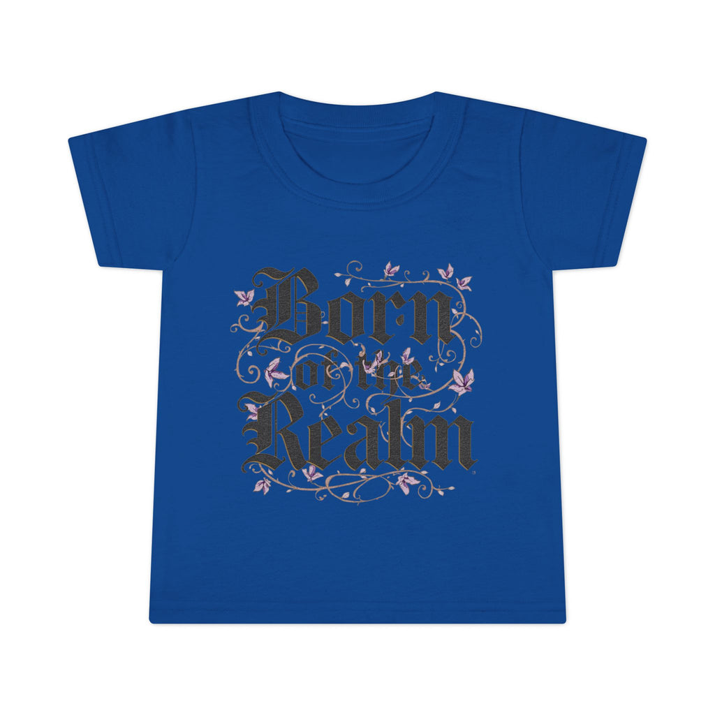 Born of the Realm Toddler Tee – Renaissance Fantasy Baby Shirt