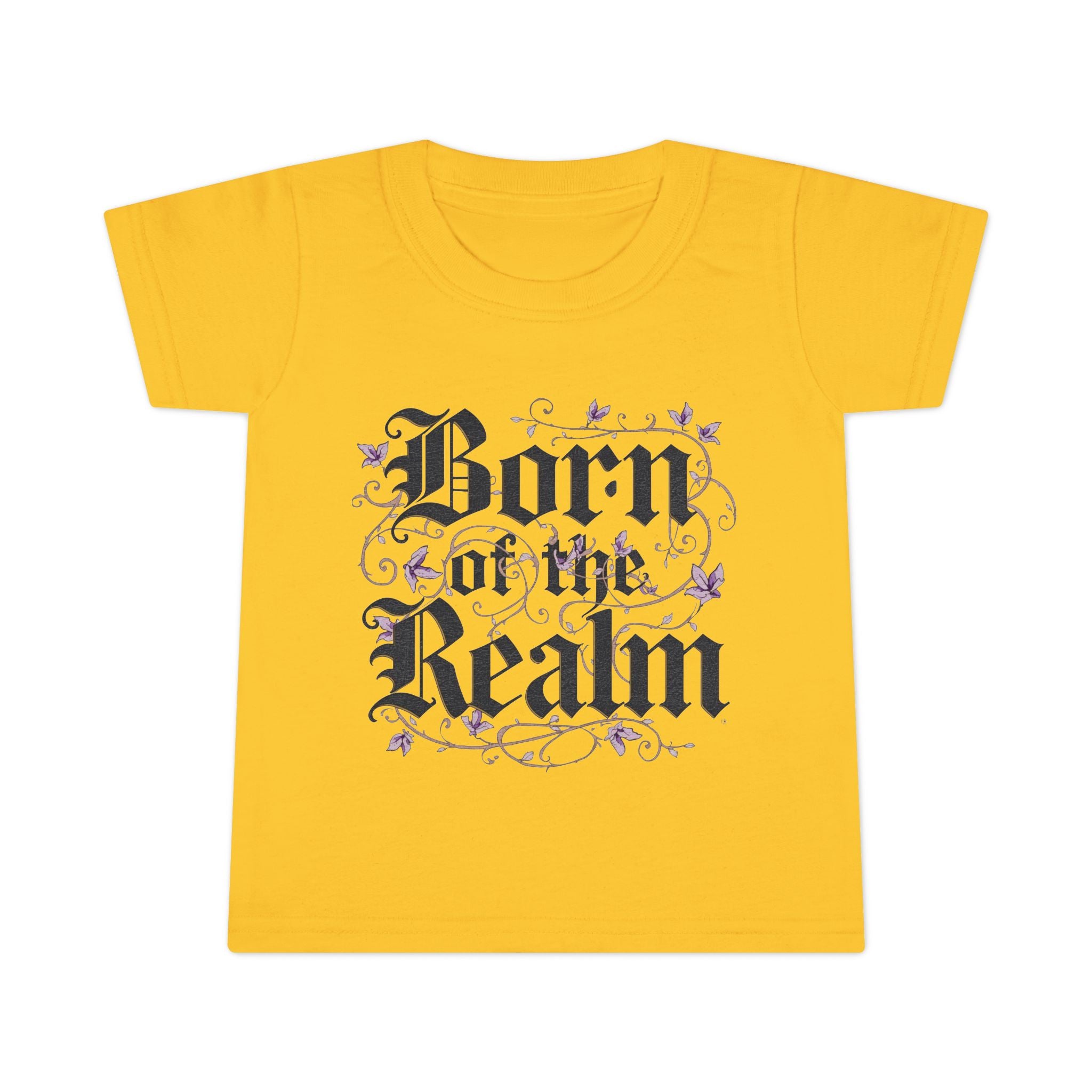 Born of the Realm Toddler Tee – Renaissance Fantasy Baby Shirt