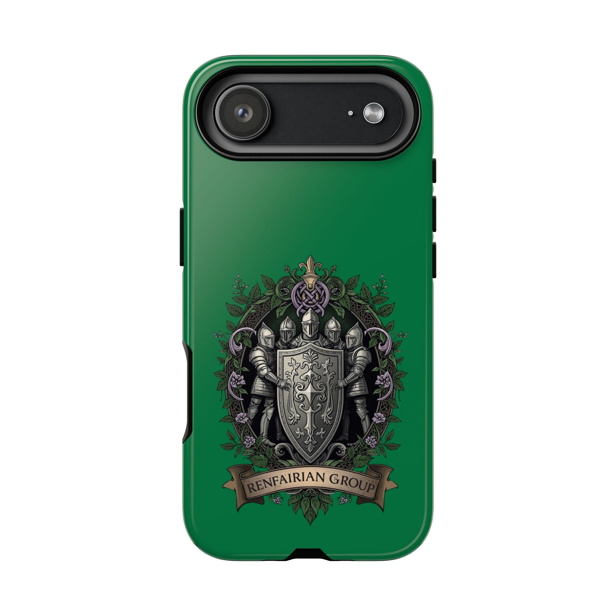 Knight’s Crest Armor Phone Case – Medieval Heraldry Protective Cover