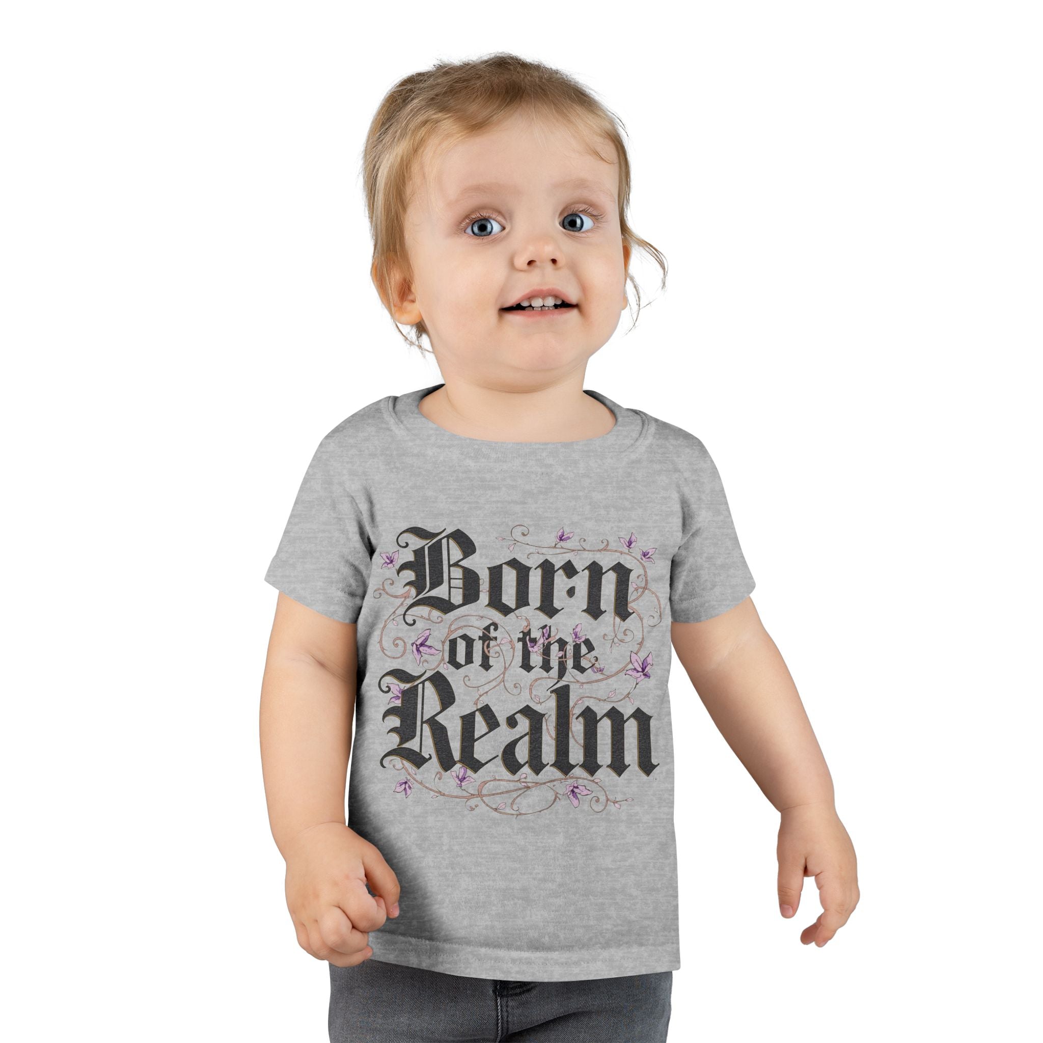 Born of the Realm Toddler Tee – Renaissance Fantasy Baby Shirt