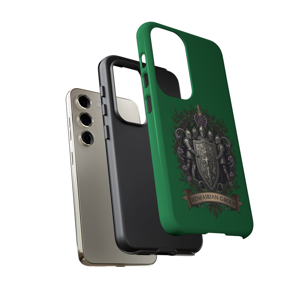 Knight’s Crest Armor Phone Case – Medieval Heraldry Protective Cover