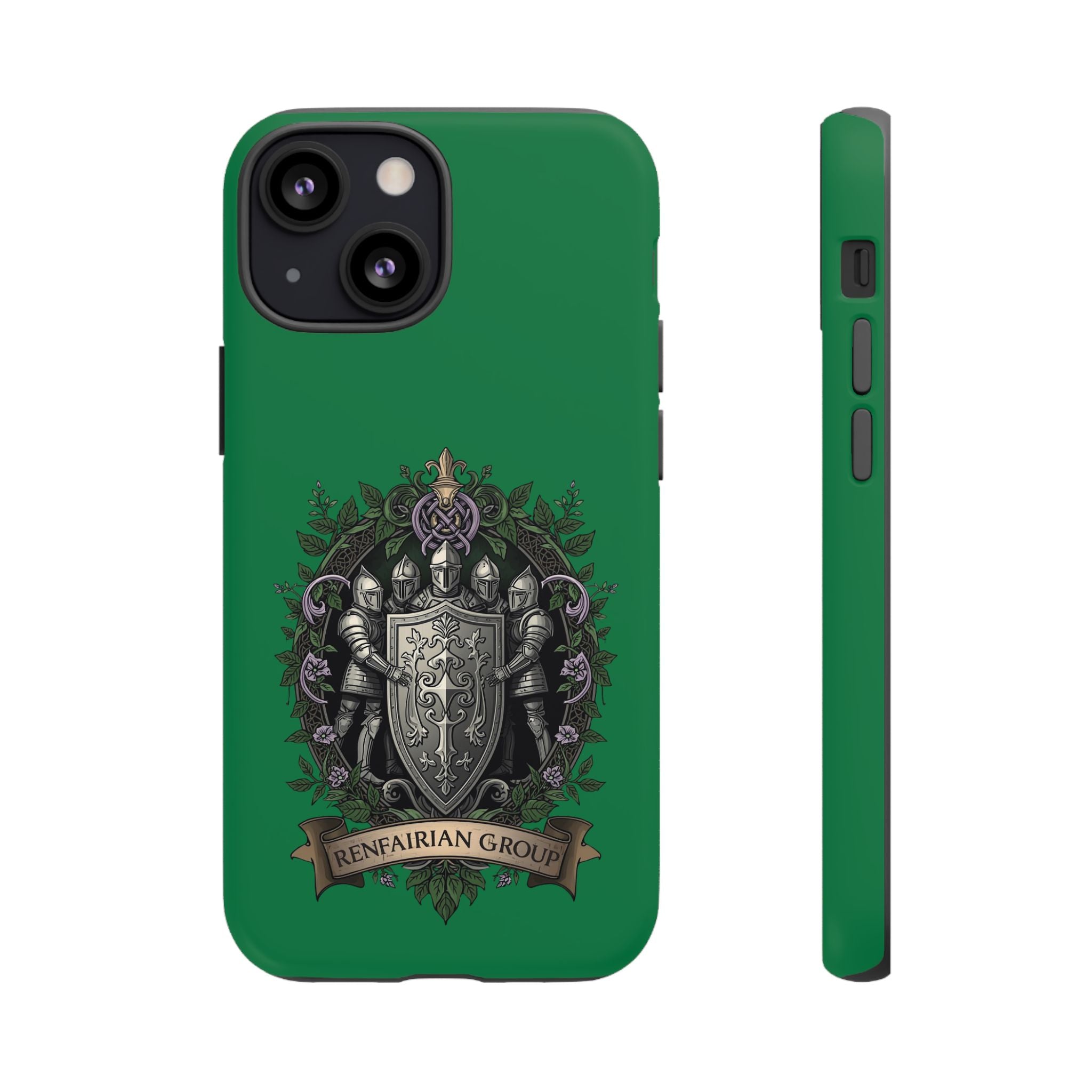 Knight’s Crest Armor Phone Case – Medieval Heraldry Protective Cover