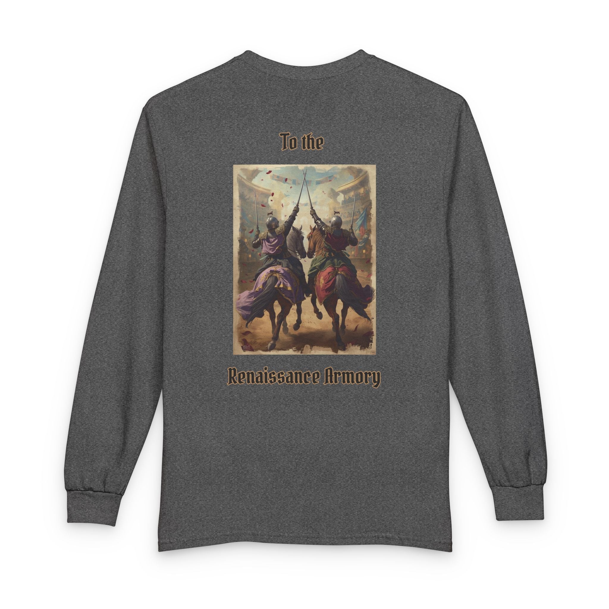 Renaissance Armory Long Sleeve – Medieval Statement Graphic Tee