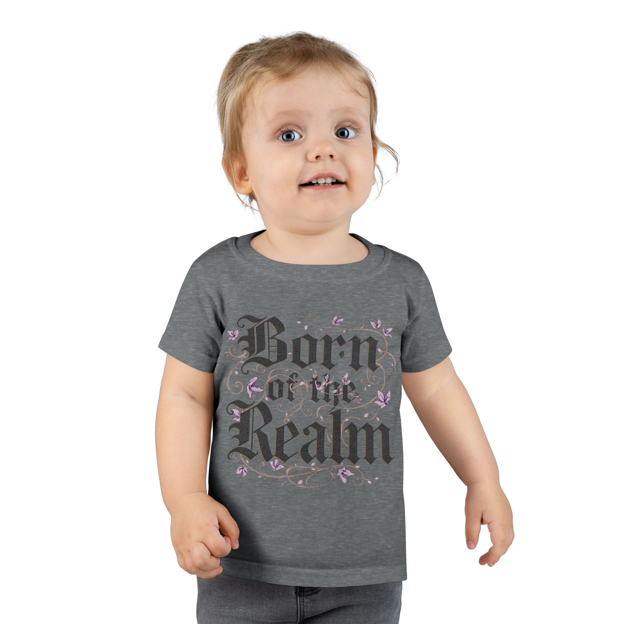 Born of the Realm Toddler Tee – Renaissance Fantasy Baby Shirt