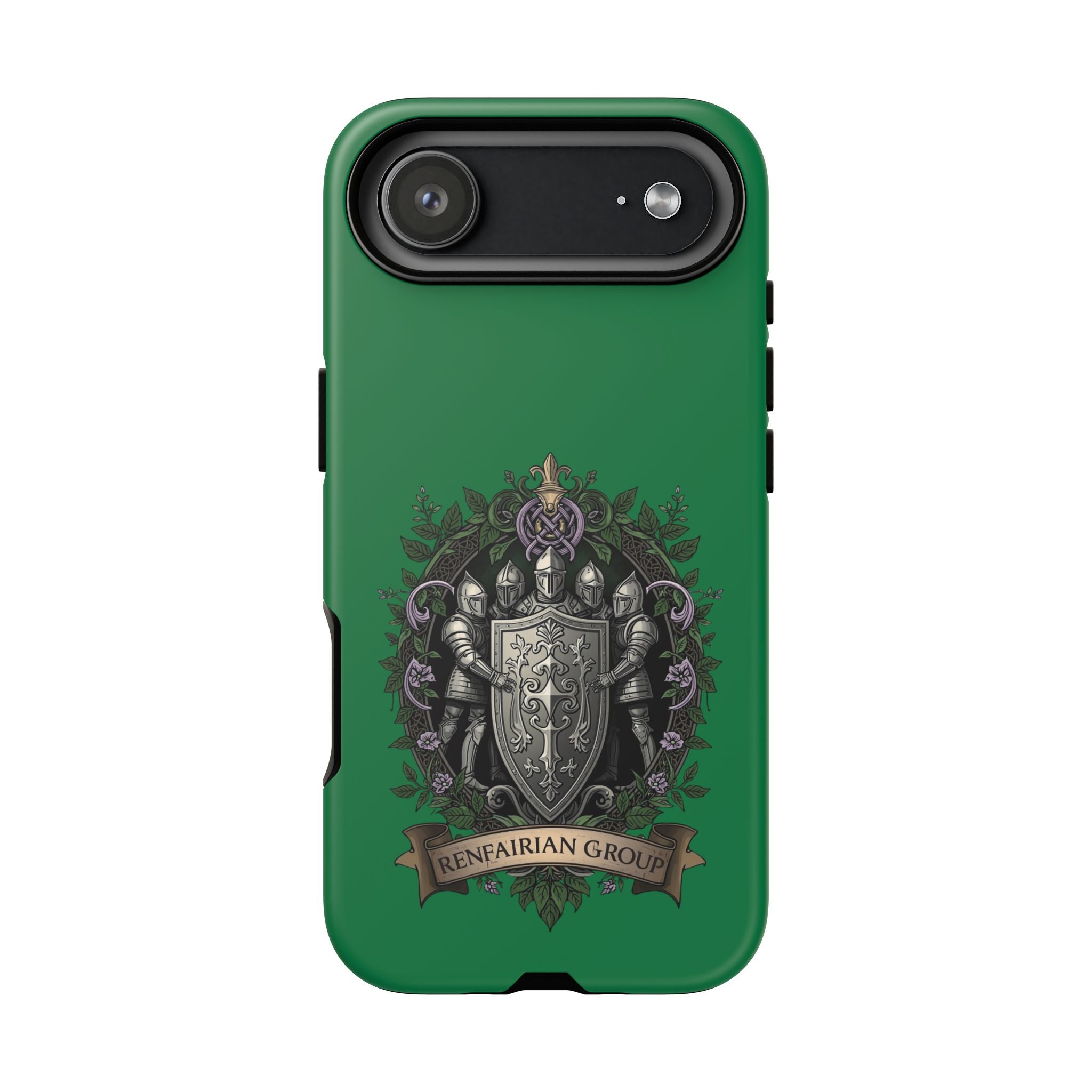 Knight’s Crest Armor Phone Case – Medieval Heraldry Protective Cover