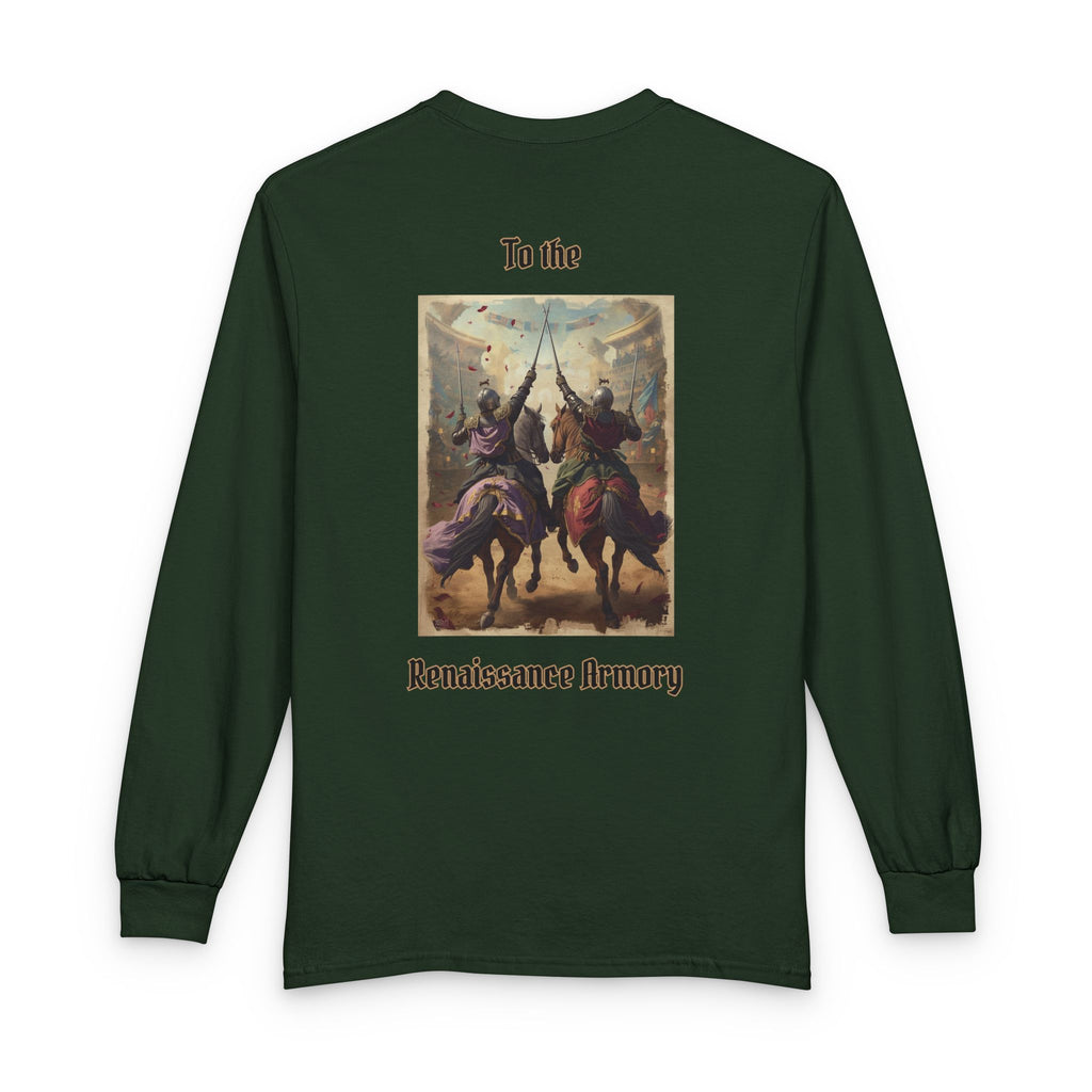 Renaissance Armory Long Sleeve – Medieval Statement Graphic Tee