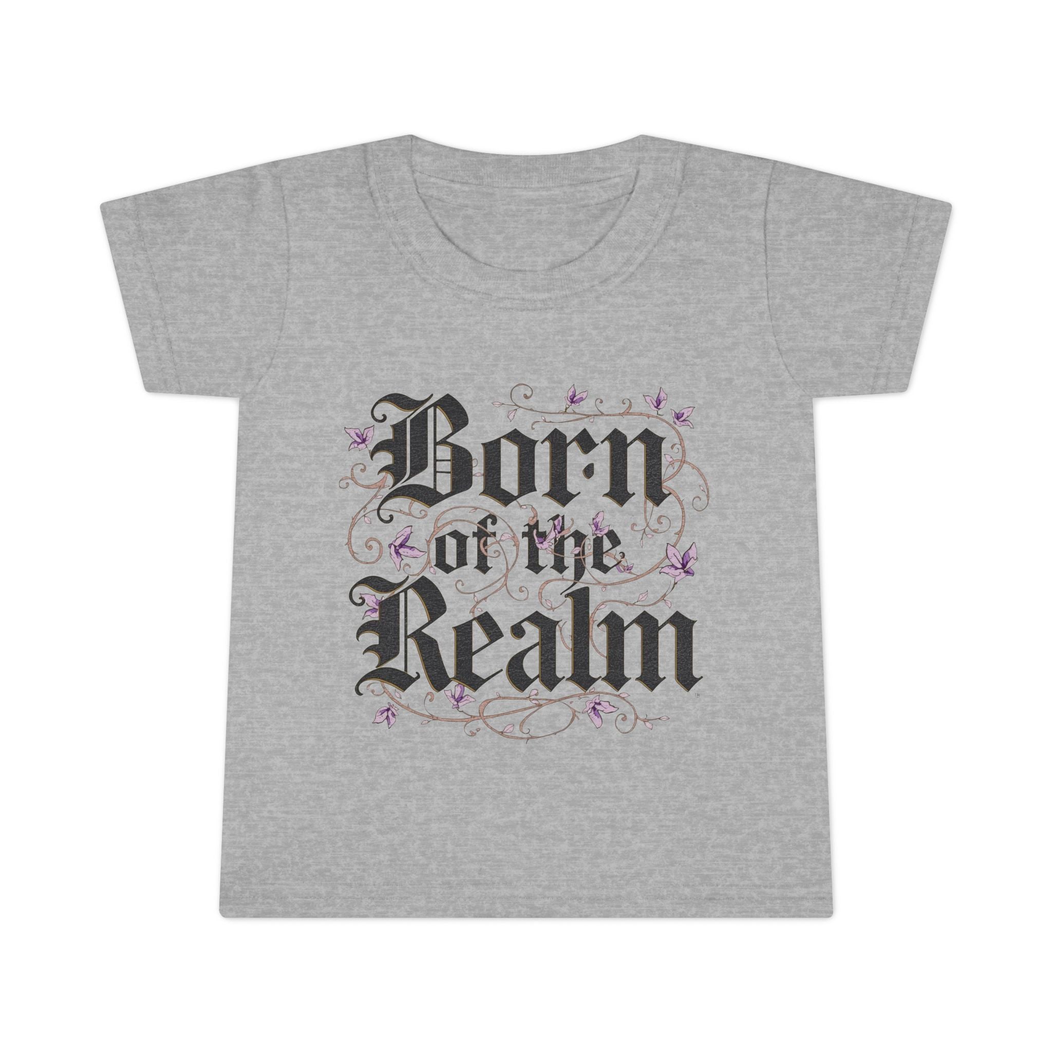Born of the Realm Toddler Tee – Renaissance Fantasy Baby Shirt