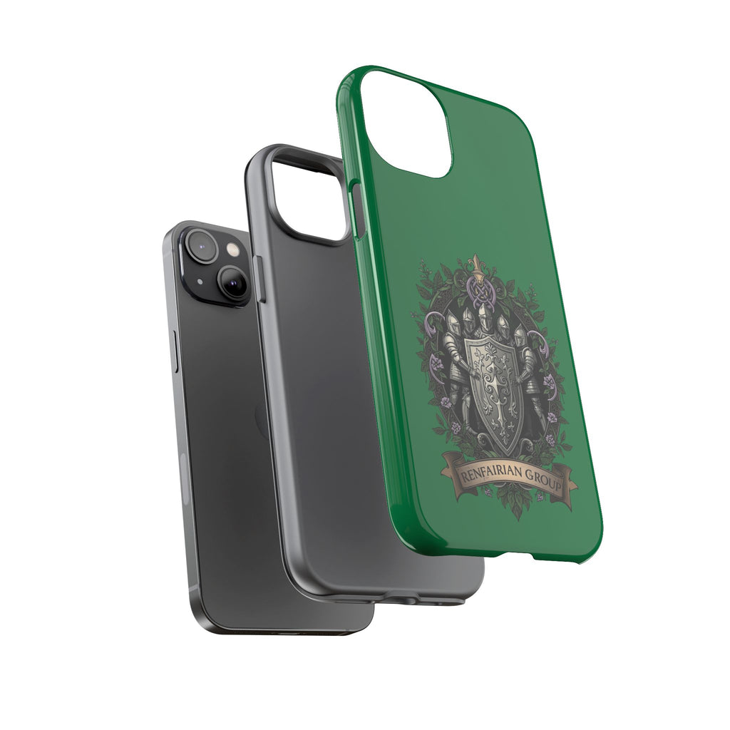 Knight’s Crest Armor Phone Case – Medieval Heraldry Protective Cover