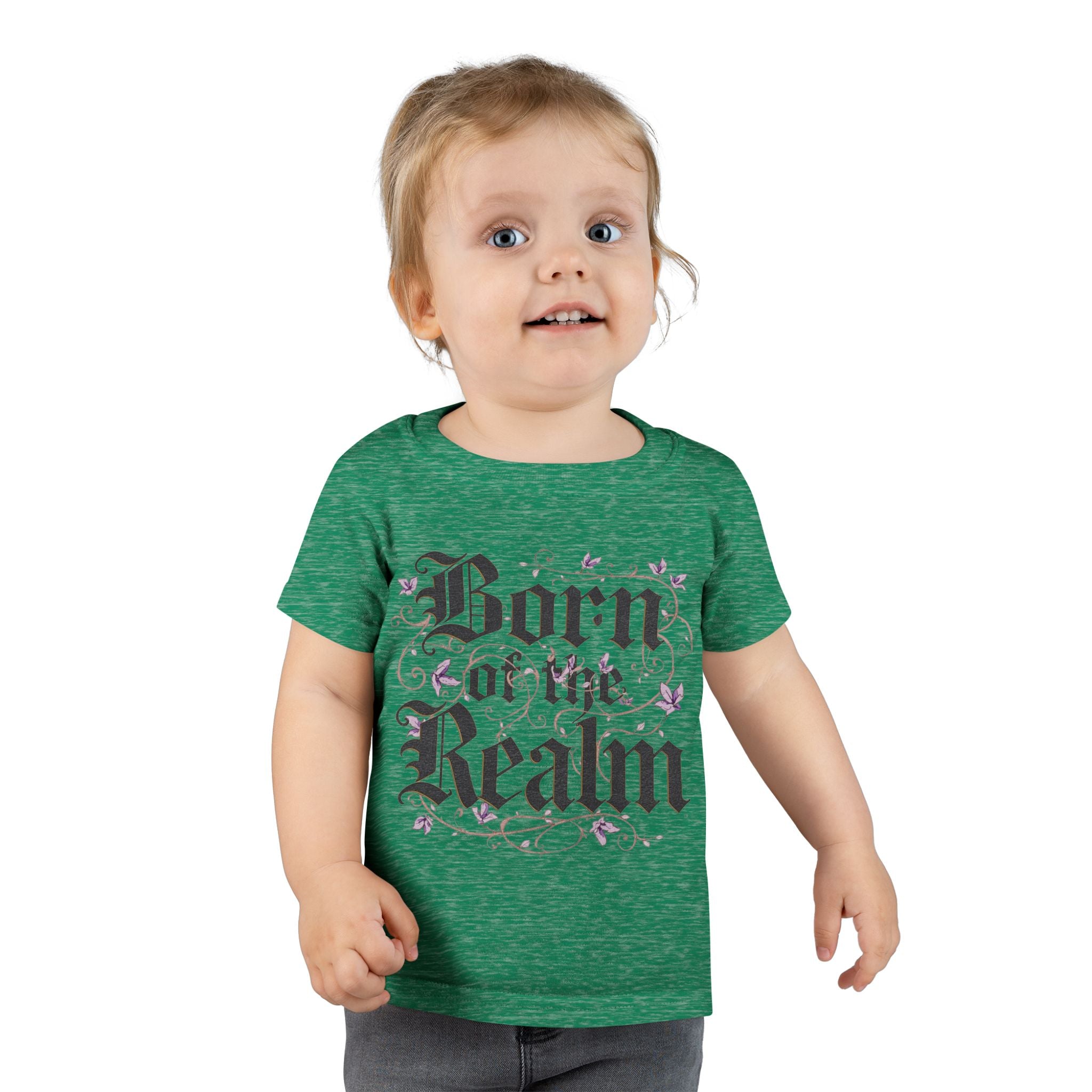 Born of the Realm Toddler Tee – Renaissance Fantasy Baby Shirt