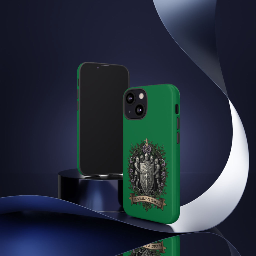 Knight’s Crest Armor Phone Case – Medieval Heraldry Protective Cover