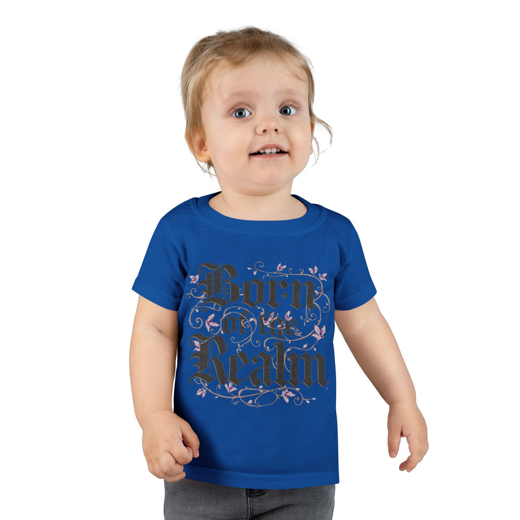 Born of the Realm Toddler Tee – Renaissance Fantasy Baby Shirt
