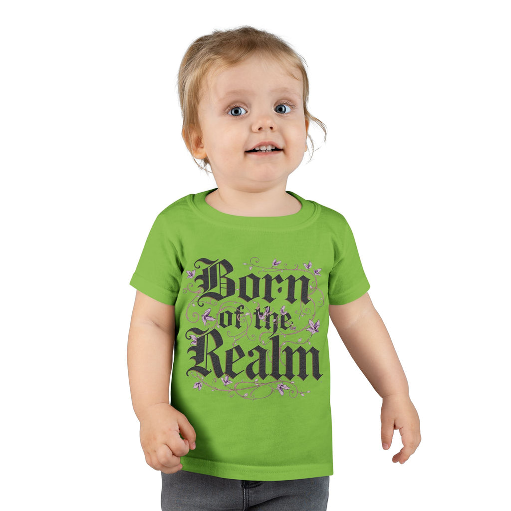 Born of the Realm Toddler Tee – Renaissance Fantasy Baby Shirt