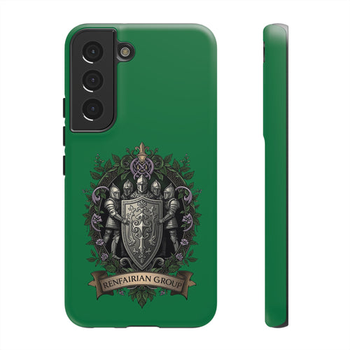 Knight’s Crest Armor Phone Case – Medieval Heraldry Protective Cover