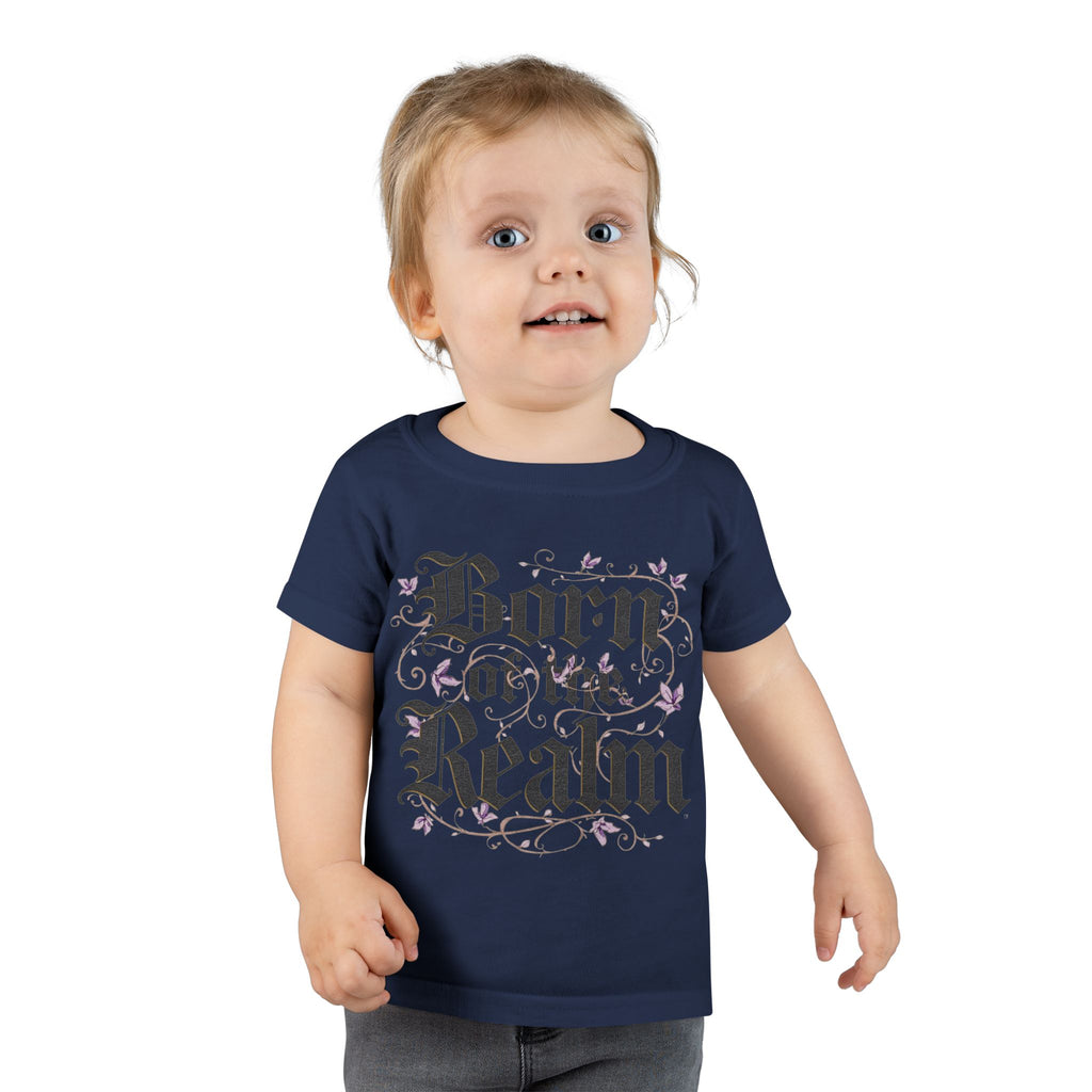 Born of the Realm Toddler Tee – Renaissance Fantasy Baby Shirt