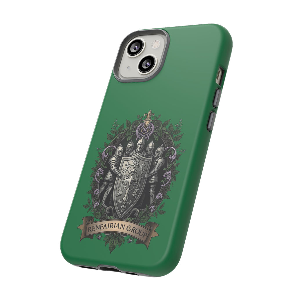 Knight’s Crest Armor Phone Case – Medieval Heraldry Protective Cover